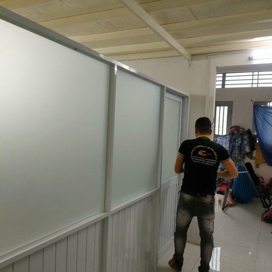 TỔNG HỢP HÌNH ẢNH VÁCH NGĂN NHÔM KÍNH .